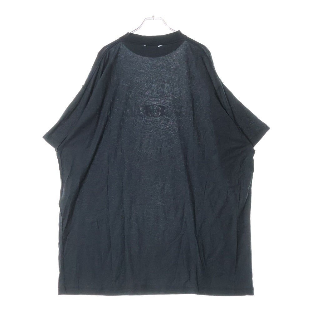 BALENCIAGA(バレンシアガ) Inside Out T-Shirt インサイドアウトロゴ 半袖Tシャツ ブラック 787358 TQVJ4