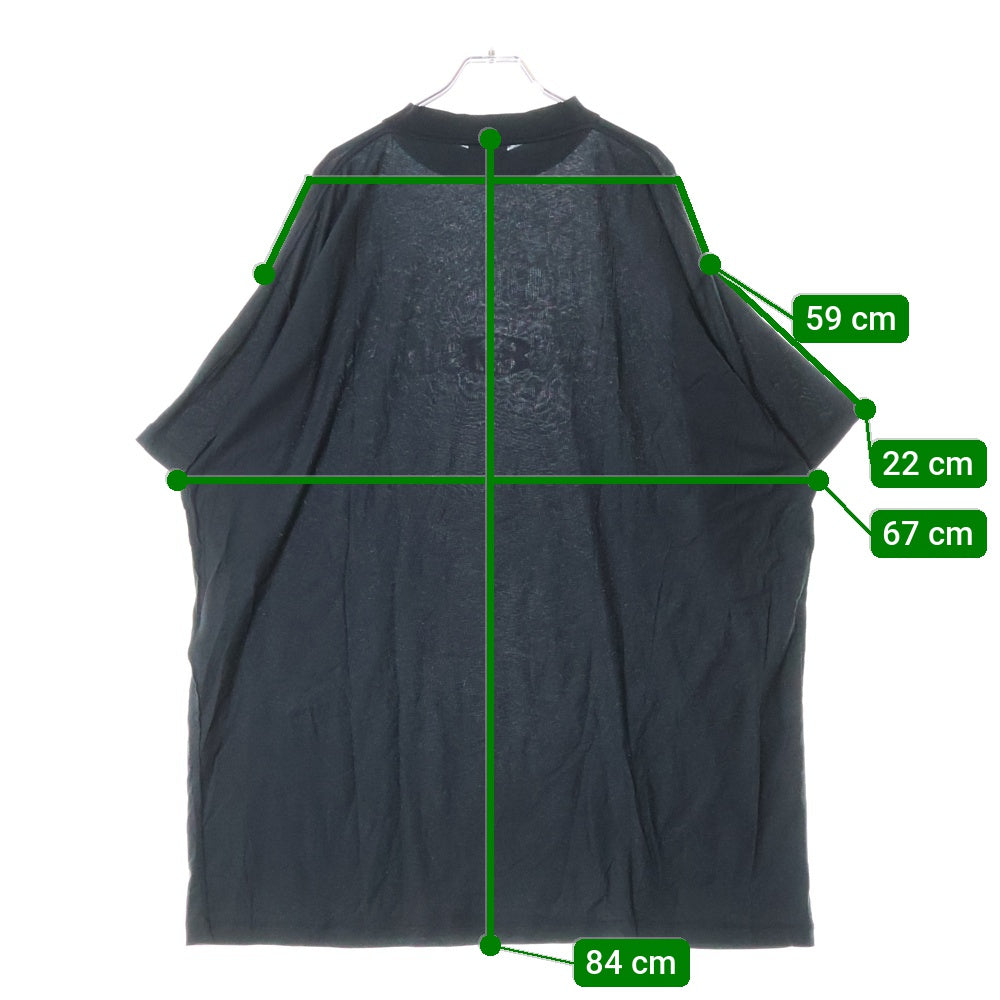 BALENCIAGA(バレンシアガ) Inside Out T-Shirt インサイドアウトロゴ 半袖Tシャツ ブラック 787358 TQVJ4
