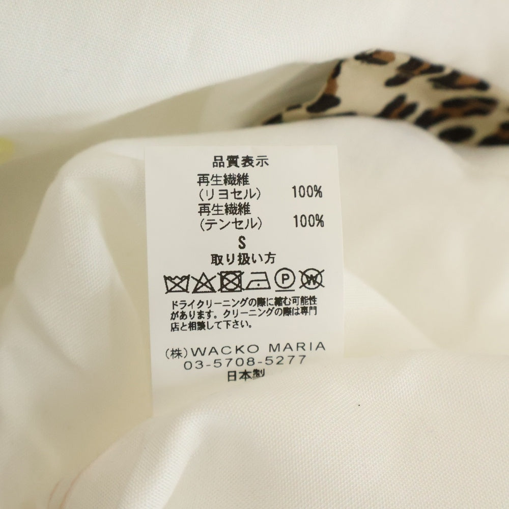 WACKO MARIA(ワコマリア) 23AW TWO-TONE 50'S SHIRT ツートーン 長袖シャツ ホワイト 23FW-WMS-OC11