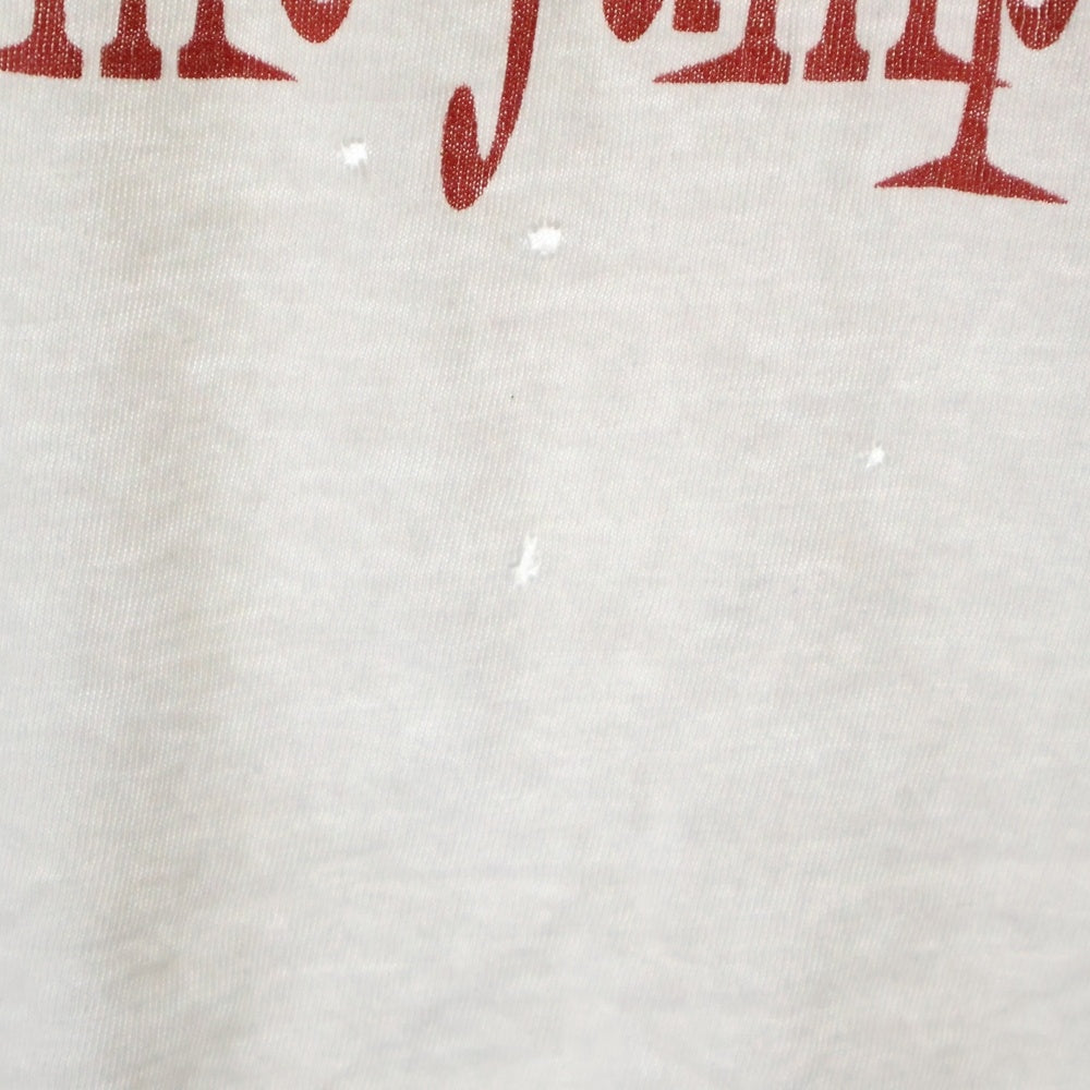 VINTAGE(ヴィンテージ) 90s Sultans of ping サルタンズ オブ ピンプリント 半袖カットソー クルーネック Tシャツ ホワイト