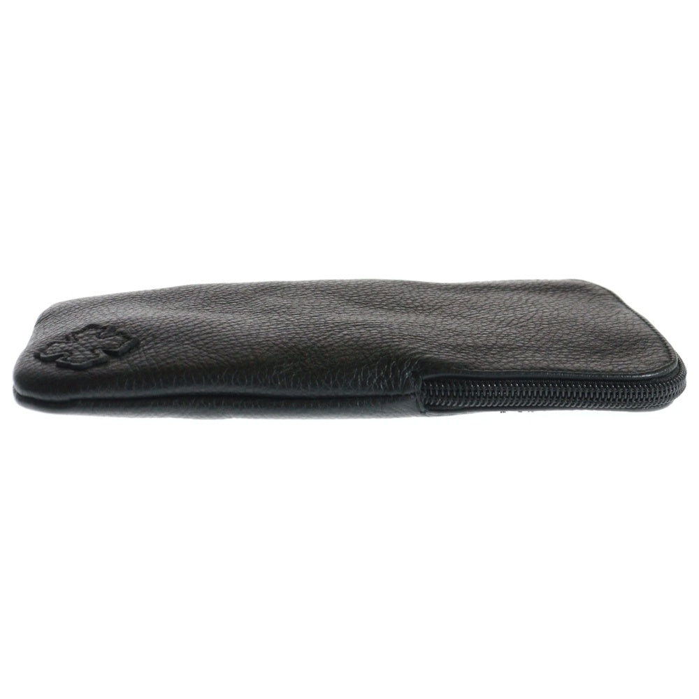 CHROME HEARTS(クロムハーツ) CASE ダガージップ アイウェアケース レザー眼鏡ケース ブラック
