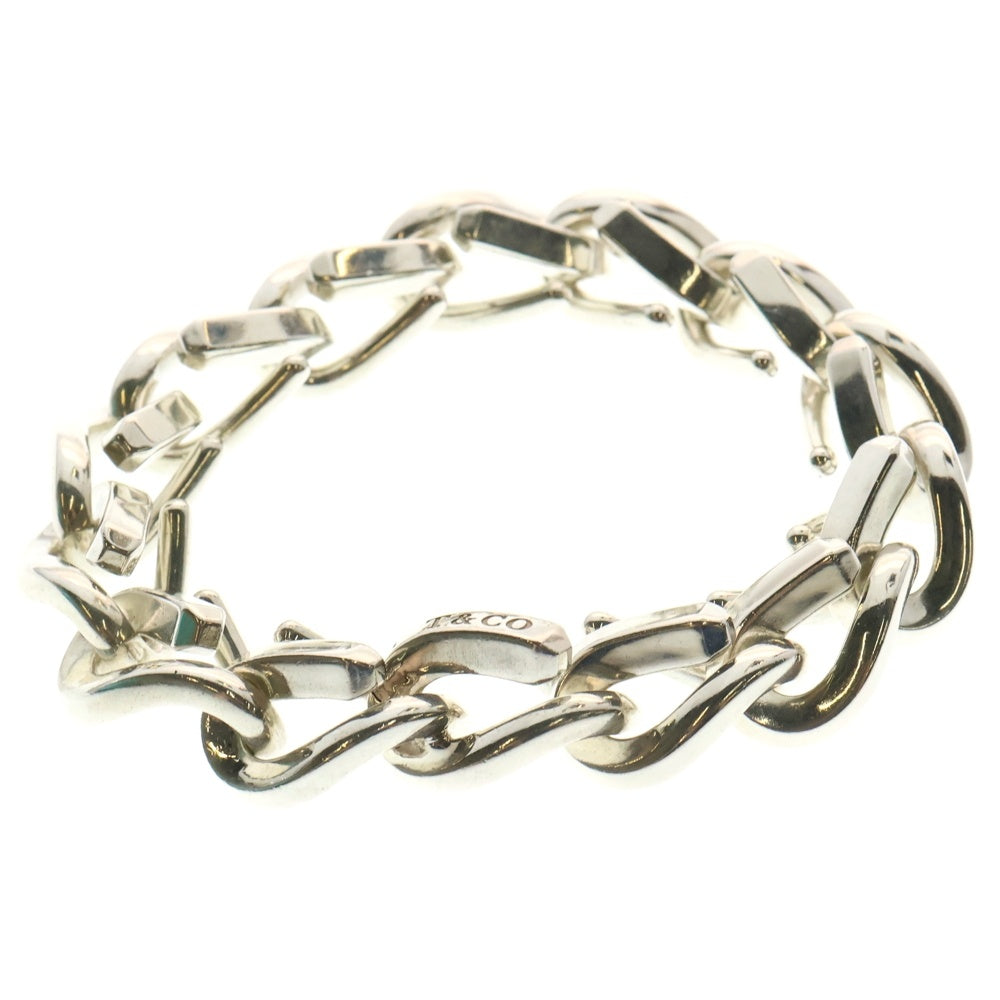 TIFFANY&Co(ティファニー) Forge Link フォージ ラージリンク チェーンブレスレット シルバー