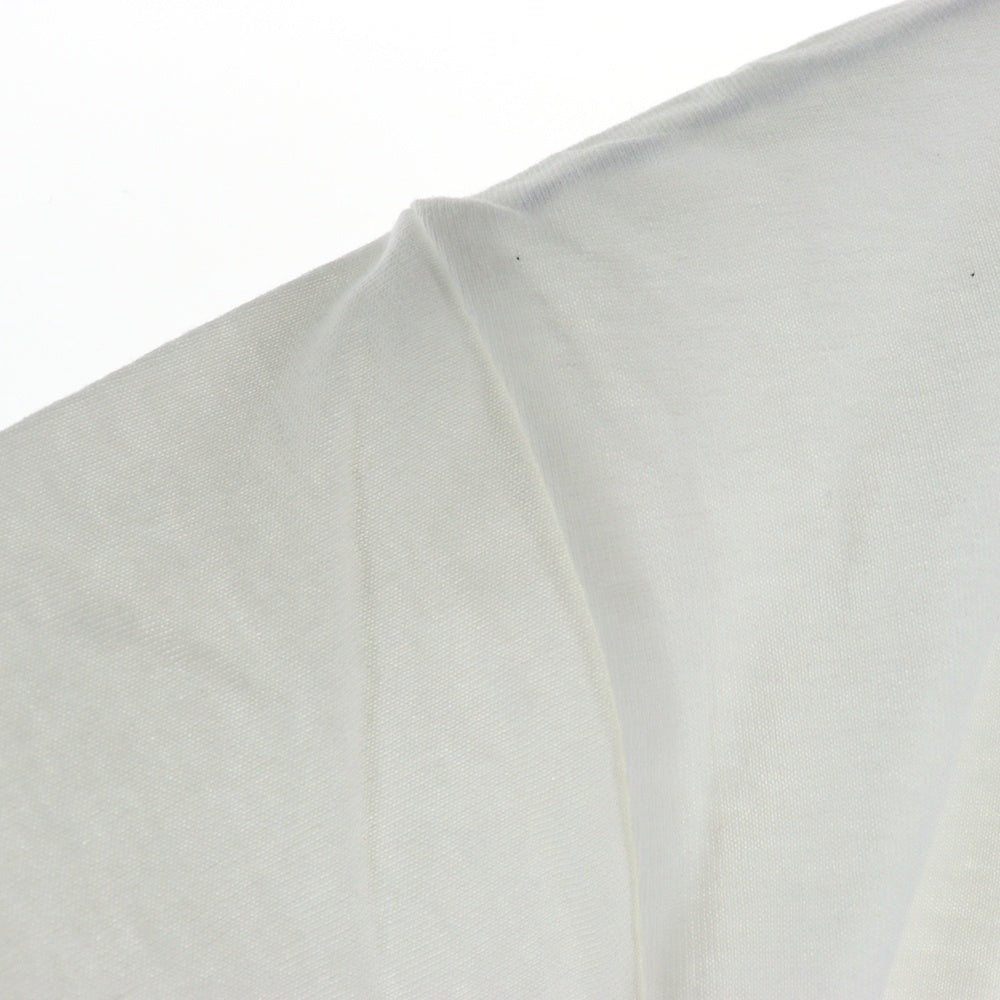 A BATHING APE(アベイシングエイプ) 90s BUSY WORKS ロゴプリント L/S Tシャツ クルーネック長袖Tシャツ ホワイト