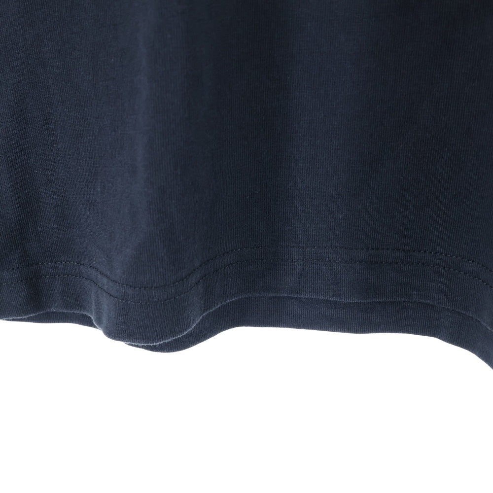 AMI Alexandre Mattiussi(アミアレクサンドルマテュッシ) AMI DE COEUR T-SHIRT ハートロゴ刺繍 半袖Tシャツ ブラック SPEUTS022.726