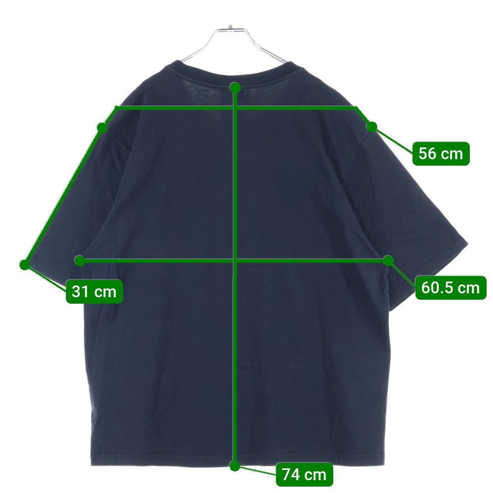 AMI Alexandre Mattiussi(アミアレクサンドルマテュッシ) AMI DE COEUR T-SHIRT ハートロゴ刺繍 半袖Tシャツ ブラック SPEUTS022.726