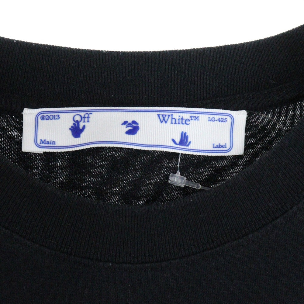 OFF-WHITE(オフホワイト) 21SS Caravaggio Hand T-shirt カラヴァッジョ ハンド 半袖Tシャツ ブラック OMAA038S21JER006