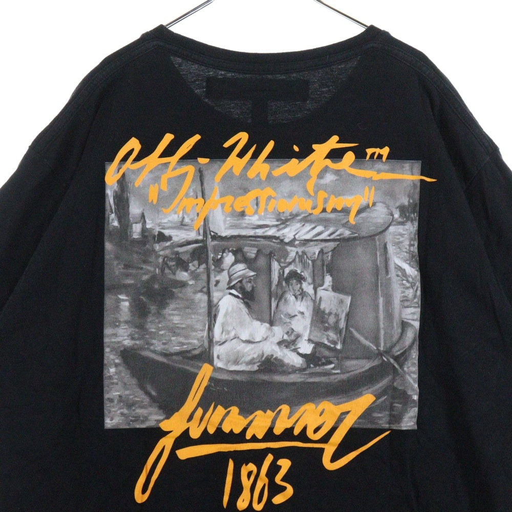 OFF-WHITE(オフホワイト) 19SS Summer Over T-shirt オーバーサイズ半袖Tシャツ ブラック OMAA038R19185009