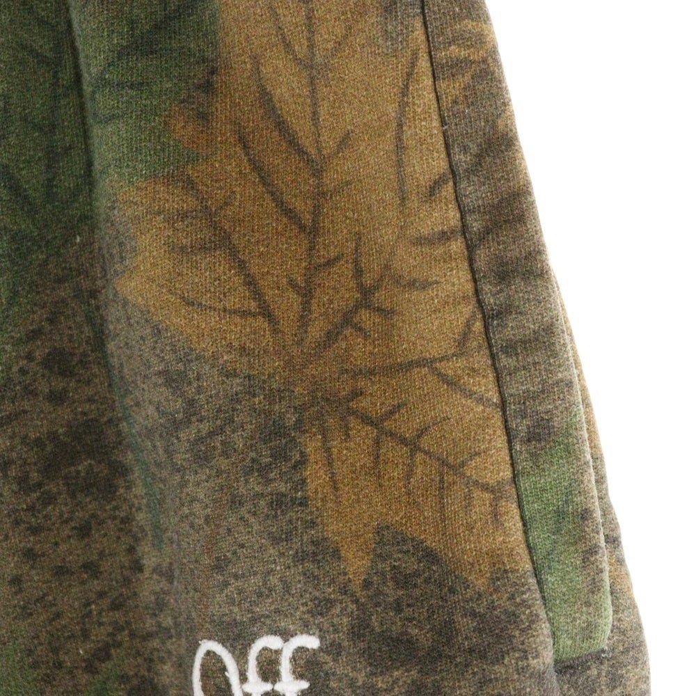 OFF-WHITE(オフホワイト) 20AW Camouflage Sweatshorts カモフラージュ スウェットハーフパンツ カーキ OMCI006F20FLE004
