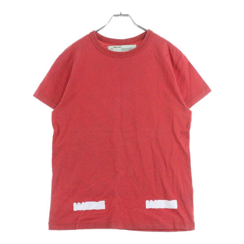 OFF-WHITE(オフホワイト) 17SS T-Shirt 半袖Tシャツ レッド