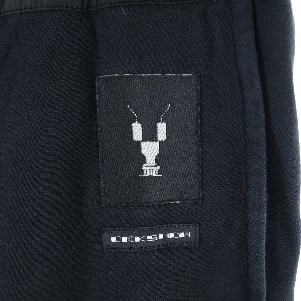 DRKSHDW(ダークシャドウ) 19SS Cropped Pants クロップドパンツ ブラック DS19S4326-RIGEP8