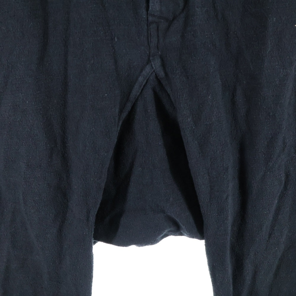 DRKSHDW(ダークシャドウ) 18AW Drawstring Pants ドローストリング サルエルパンツ ブラック DU18F7394-BG