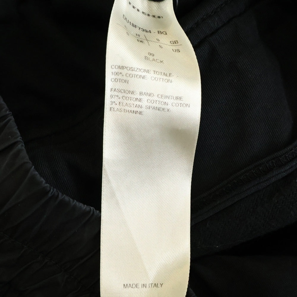 DRKSHDW(ダークシャドウ) 18AW Drawstring Pants ドローストリング サルエルパンツ ブラック DU18F7394-BG