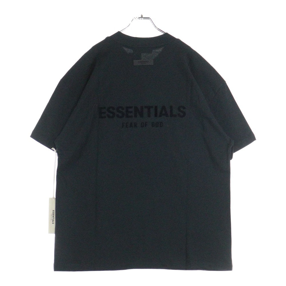 FEAR OF GOD ESSENTIALS(フィアオブゴッド エッセンシャルズ) S/S T-SHIRT フェルトロゴ 半袖Tシャツ ブラック