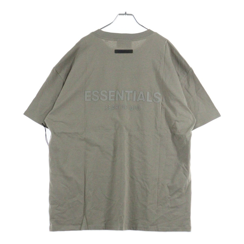 FEAR OF GOD ESSENTIALS(フィアオブゴッド エッセンシャルズ) S/S T-SHIRT バックラバーロゴ 半袖Tシャツ ベージュ