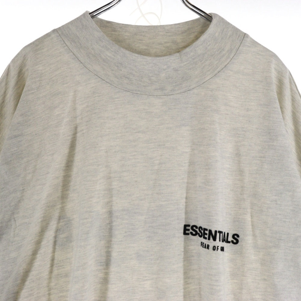 FEAR OF GOD ESSENTIALS(フィアオブゴッド エッセンシャルズ) L/S T-SHIRT フェルトロゴ 長袖Tシャツ ロンT グレージュ