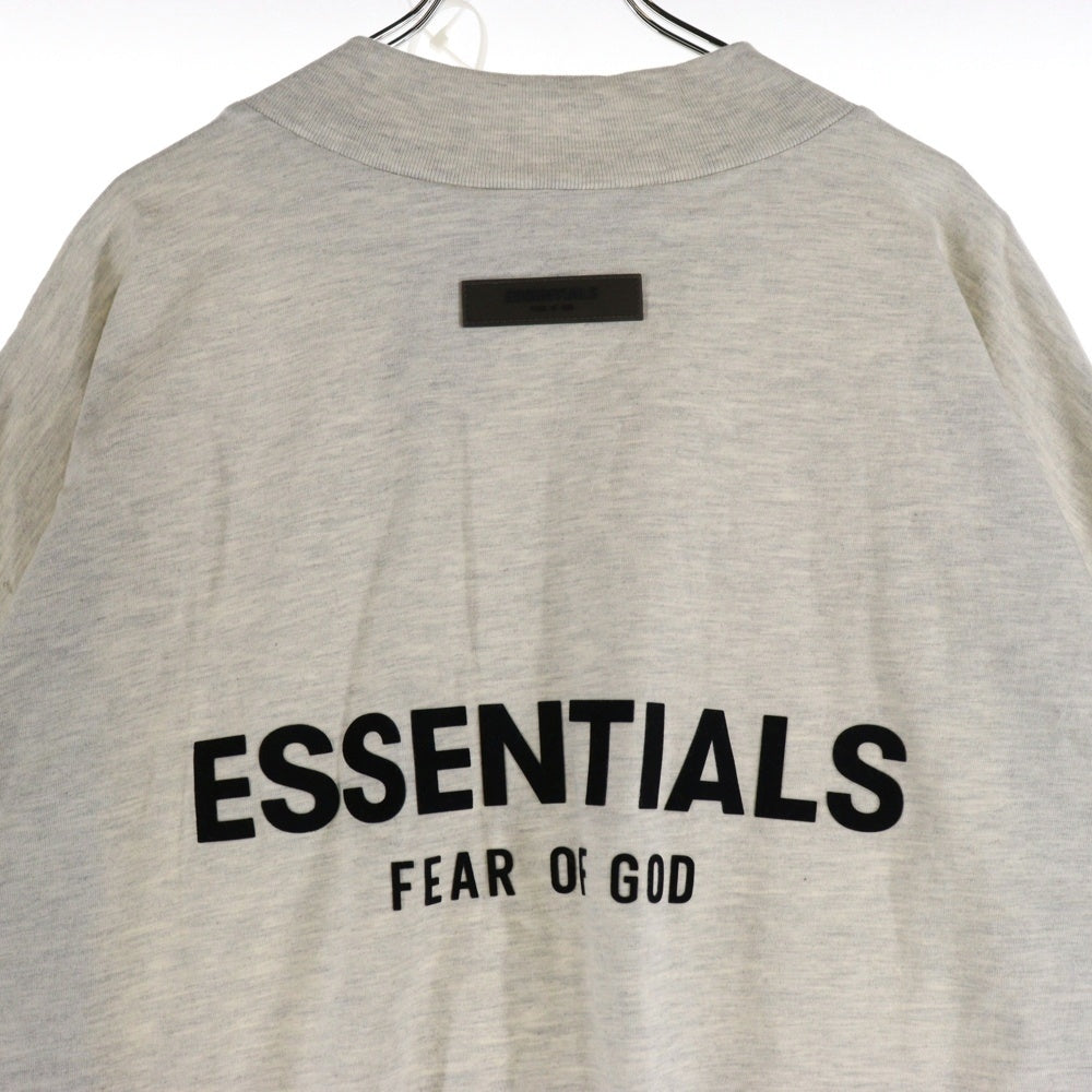 FEAR OF GOD ESSENTIALS(フィアオブゴッド エッセンシャルズ) L/S T-SHIRT フェルトロゴ 長袖Tシャツ ロンT グレージュ