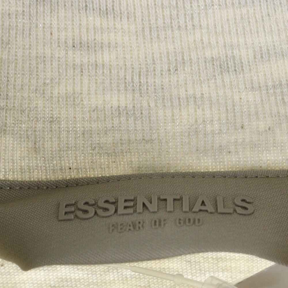 FEAR OF GOD ESSENTIALS(フィアオブゴッド エッセンシャルズ) L/S T-SHIRT フェルトロゴ 長袖Tシャツ ロンT グレージュ