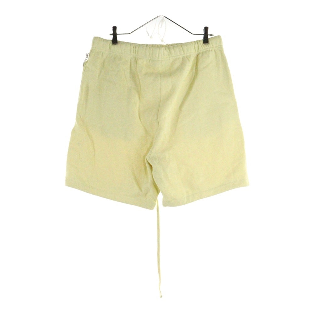 FEAR OF GOD ESSENTIALS(フィアオブゴッド エッセンシャルズ) SHORT PANTS フェルトロゴ スウェットハーフパンツ ショーツ イエロー