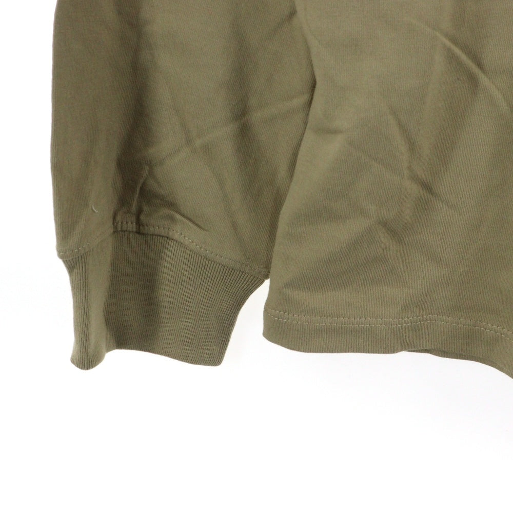 FEAR OF GOD ESSENTIALS(フィアオブゴッド エッセンシャルズ) L/S T-SHIRT バックリフレクターロゴ長袖Tシャツ ロンT ベージュ