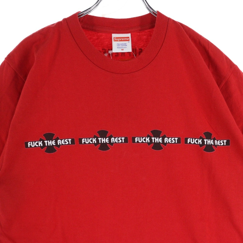 SUPREME(シュプリーム) 15AW Independent Tee インディペンデント 半袖Tシャツ レッド