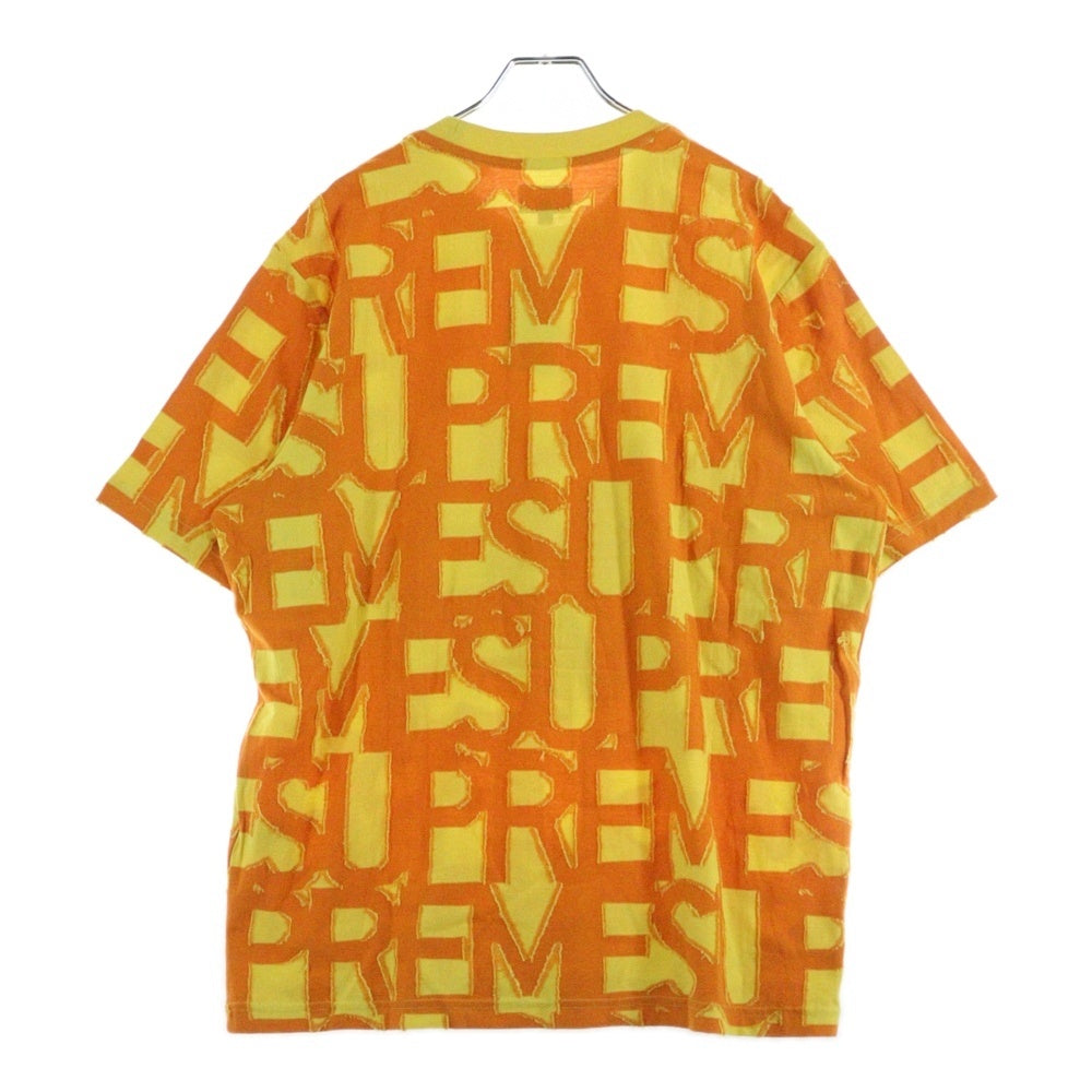 SUPREME(シュプリーム) 20SS Spellout S/S Top スペルアウト 半袖Tシャツ イエロー