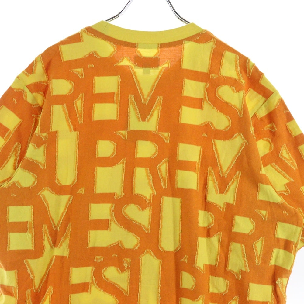 SUPREME(シュプリーム) 20SS Spellout S/S Top スペルアウト 半袖Tシャツ イエロー