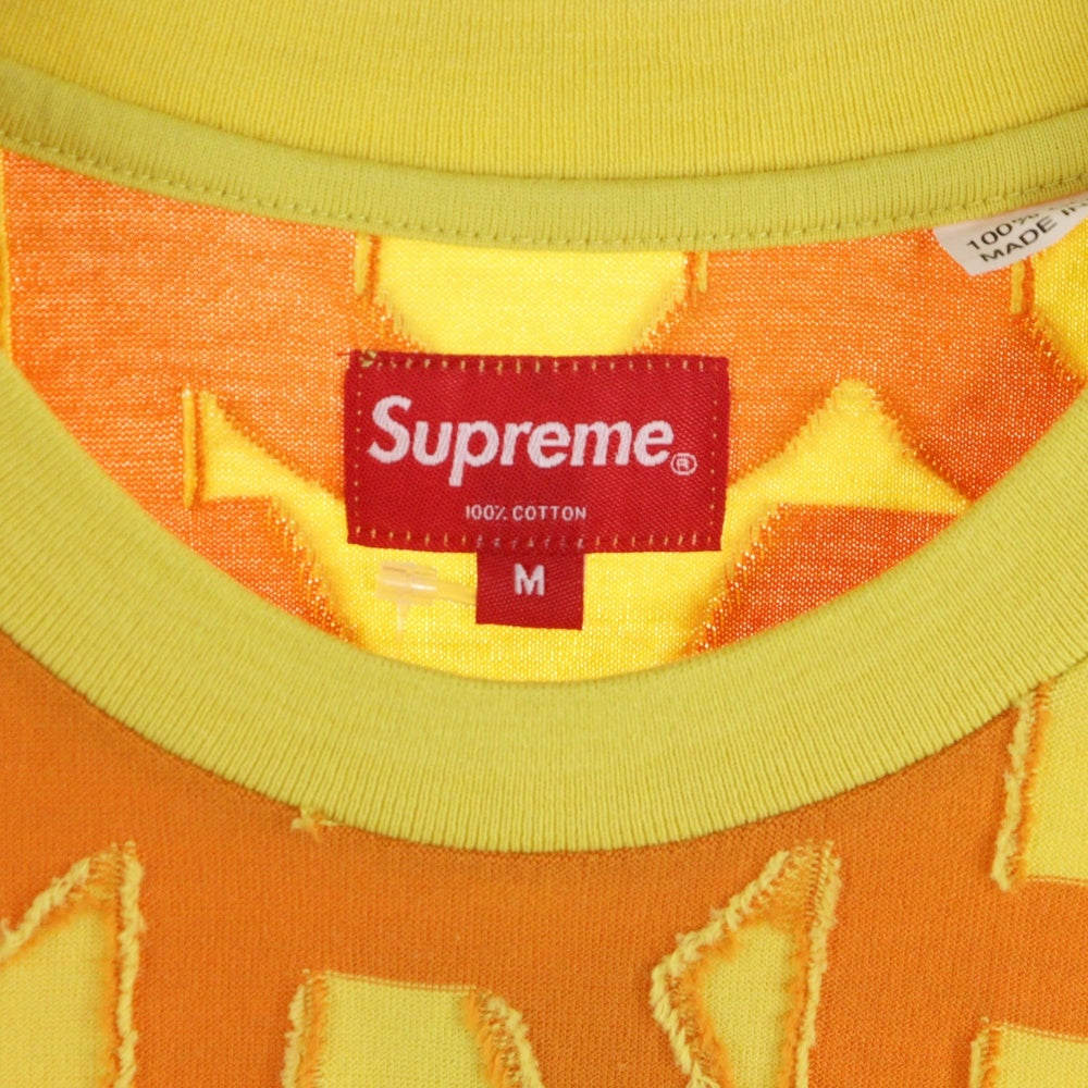 SUPREME(シュプリーム) 20SS Spellout S/S Top スペルアウト 半袖Tシャツ イエロー