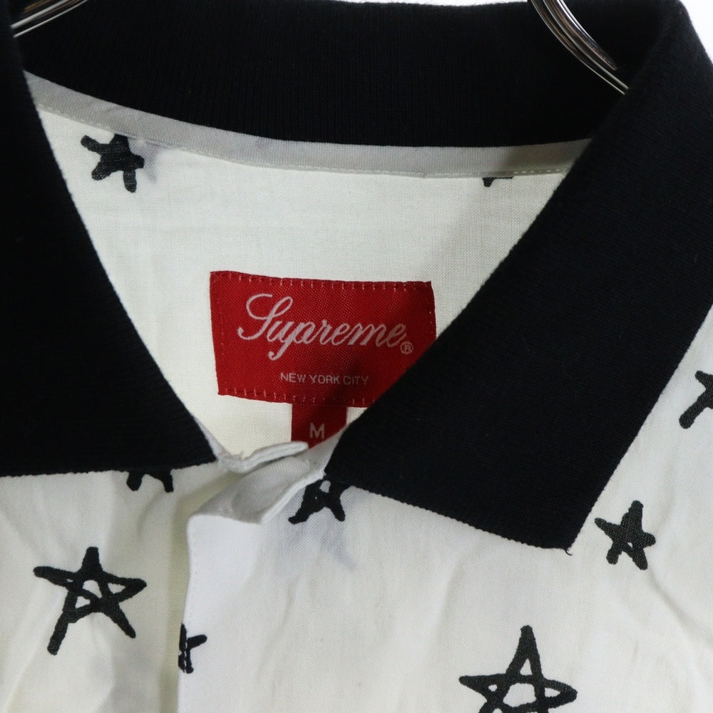 SUPREME(シュプリーム) 18SS Devil Rayon Shirt デビル スター レーヨン半袖シャツ ホワイト