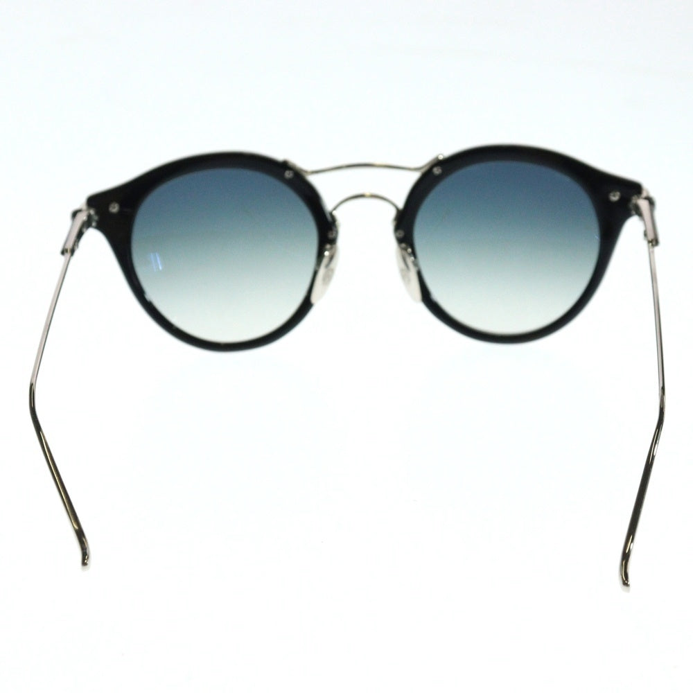CHROME HEARTS(クロムハーツ) EVAGASABLELISTIC シルバーテンプル ボストンフレーム カラーレンズ サングラス メガネ 眼鏡 ブラック/シルバー