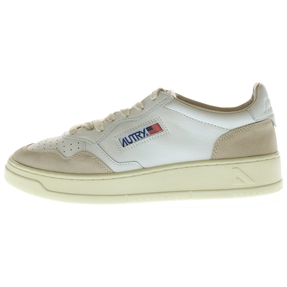 AUTRY(オートリー) Medalist Low Leather メダリスト レザーローカットスニーカー EU41 AULM-LS33 ホワイト/ベージュ