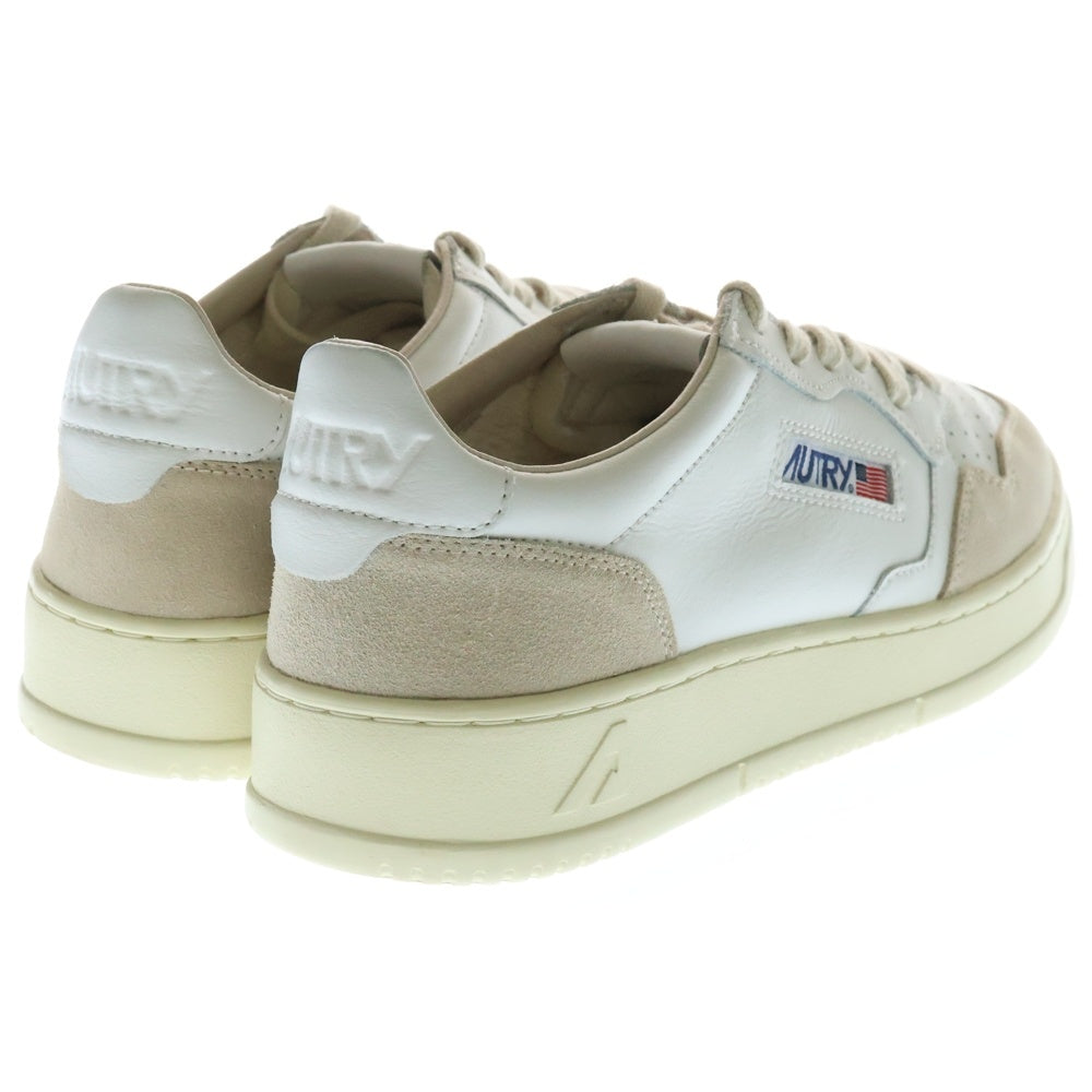 AUTRY(オートリー) Medalist Low Leather メダリスト レザーローカットスニーカー EU41 AULM-LS33 ホワイト/ベージュ