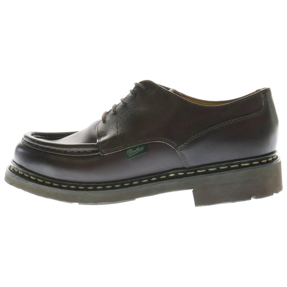 PARABOOT(パラブーツ) VILLANDRY ヴィランドリー Uチップレザーレースアップシューズ FR6.5 230213 ブラウン