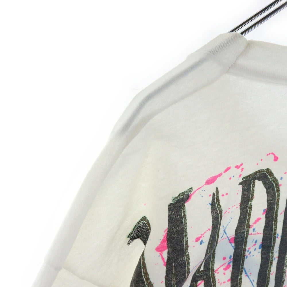 VINTAGE(ヴィンテージ) 90S Madonna Blonde Ambition '90 マドンナ 半袖Tシャツ ホワイト