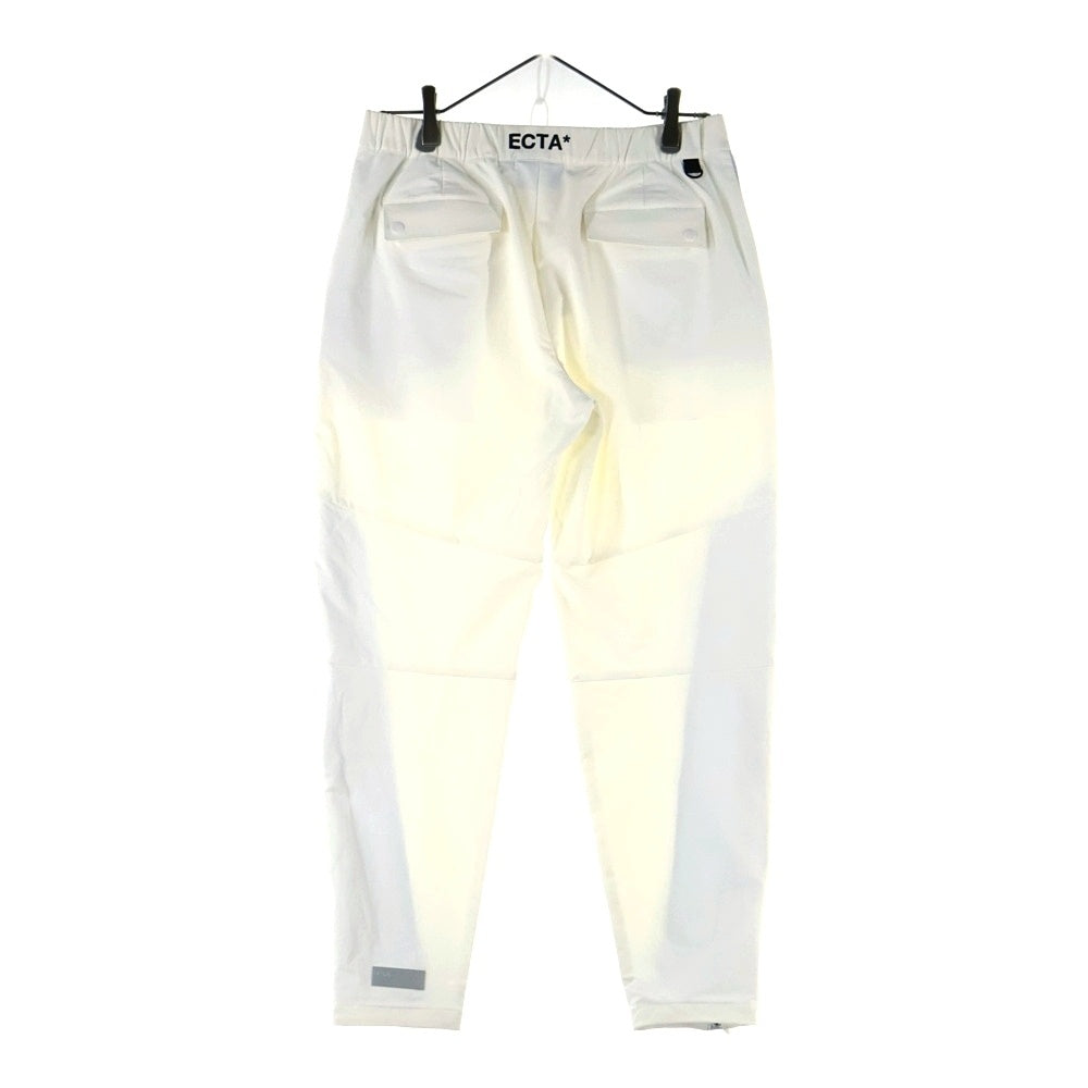 MAGIC STICK(マジックスティック) ×FILA WHITE LINE ナイロントラックパンツ ホワイト