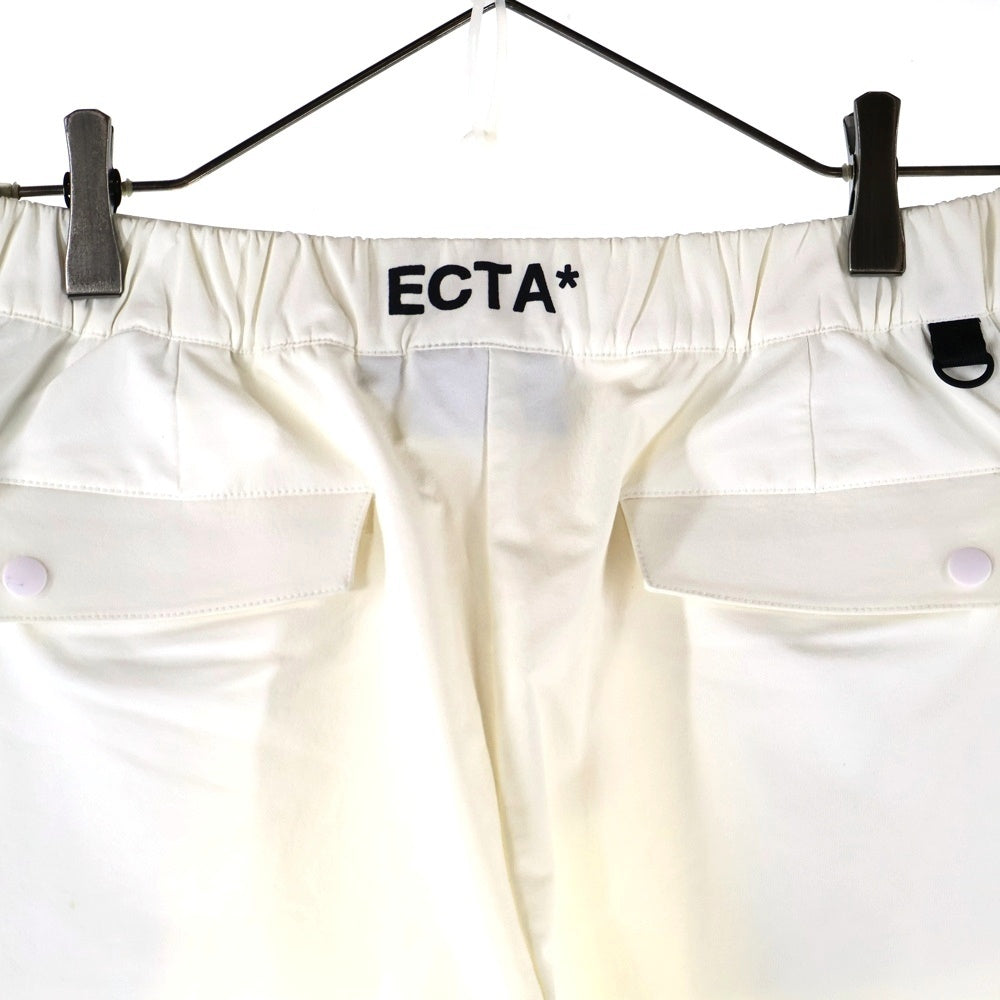 MAGIC STICK(マジックスティック) ×FILA WHITE LINE ナイロントラックパンツ ホワイト