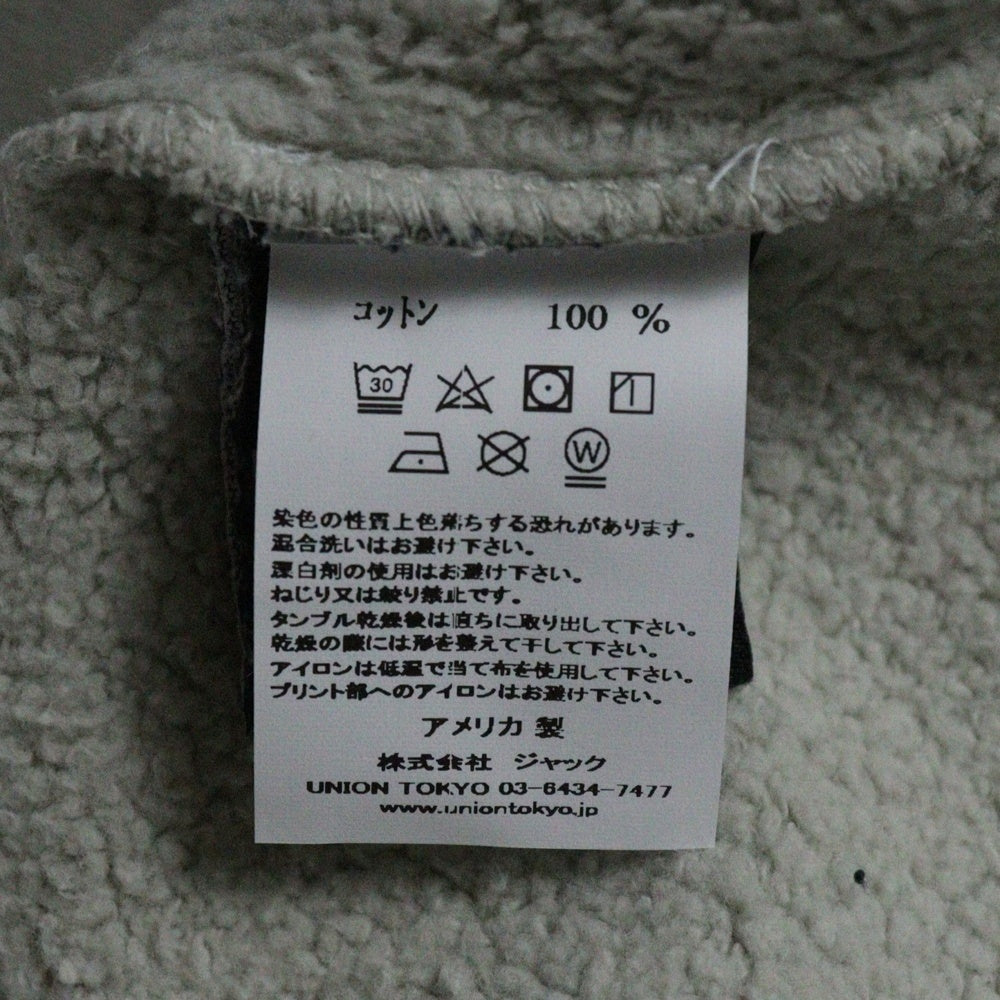 UNION(ユニオン) 21AW Los Angeles Studio Hoodie ロサンジェルススタジオフーディー 21M1100011000912 グレー