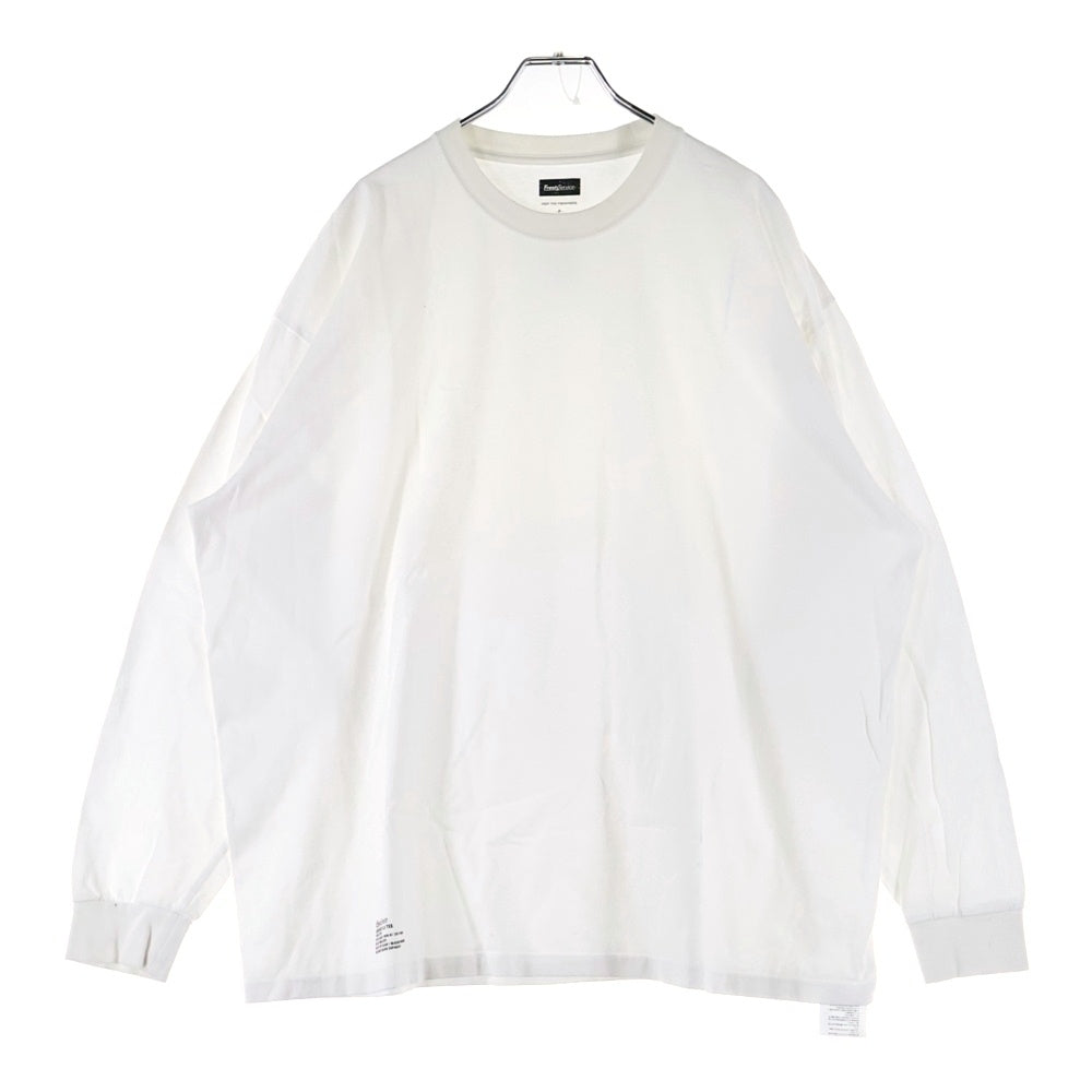 FreshService(フレッシュサービス) ロゴプリントL/S Tシャツ クルーネック長袖Tシャツ ホワイト