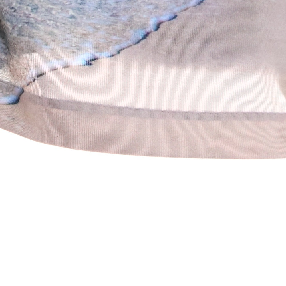 NO BRAND(ノーブランド) 21SS GVGV Beach Print Cami Top ジーブイジーブイ ビーチプリントキャミトップ レディース 総柄キャミソール GV2113007 ブルー