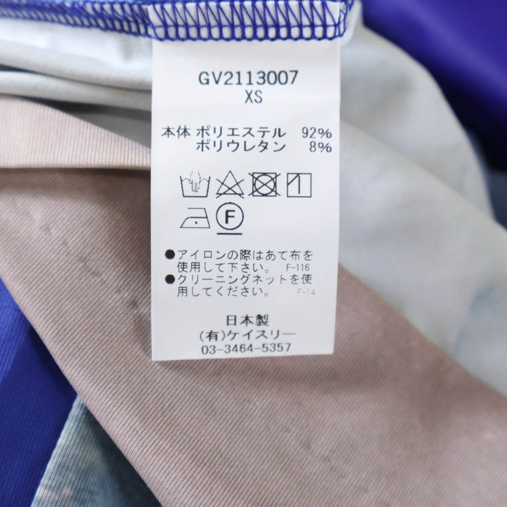 NO BRAND(ノーブランド) GVGV Beach Print Cami Top ジーブイジーブイ ビーチプリントキャミトップ レディース 総柄キャミソール GV2113007 ブルー