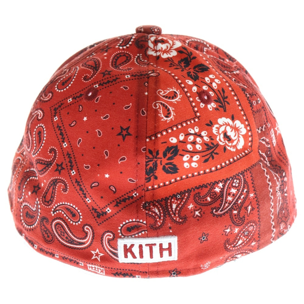 KITH(キス) 21SS New Era Yankees Deconstructed Bandana Cap ニューエラ ニューヨークヤンキース バンダナキャップ 帽子 レッド