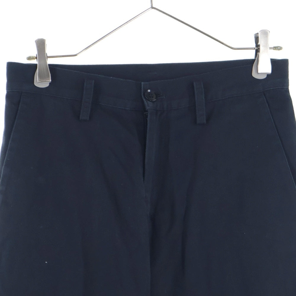 Yohji Yamamoto + NOIR(ヨウジヤマモトプリュスノアール) 19AW RAGNE KIKAS ラグネ キカス 裾ボタンテーパードパンツ レディース NC-P11-010 ブラック