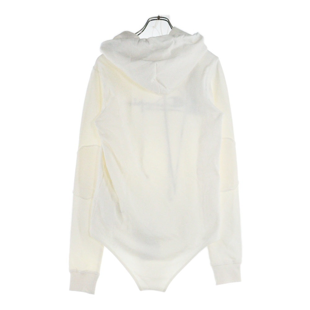 Rick Owens(リックオウエンス) ×Champion HOODED BODY チャンピオン ロゴ刺繍 プルオーバースウェットパーカー フーディー ロンパース キッズ CW02C9227-CHFE