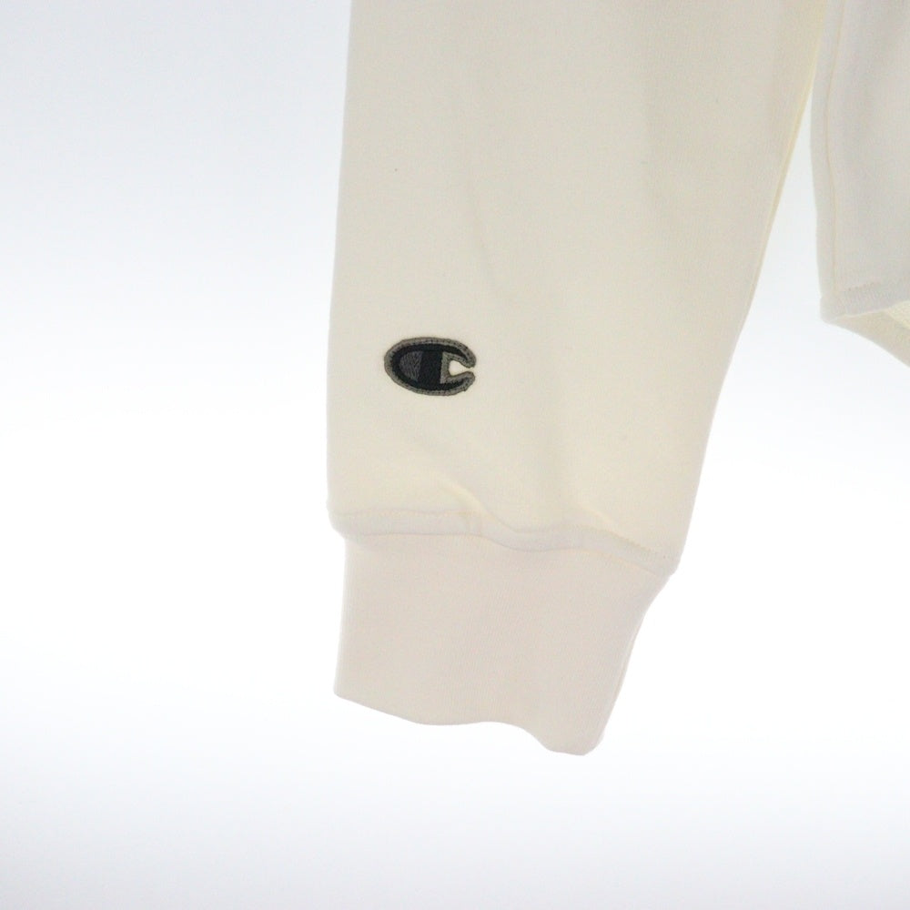 Rick Owens(リックオウエンス) ×Champion HOODED BODY チャンピオン ロゴ刺繍 プルオーバースウェットパーカー フーディー ロンパース キッズ CW02C9227-CHFE