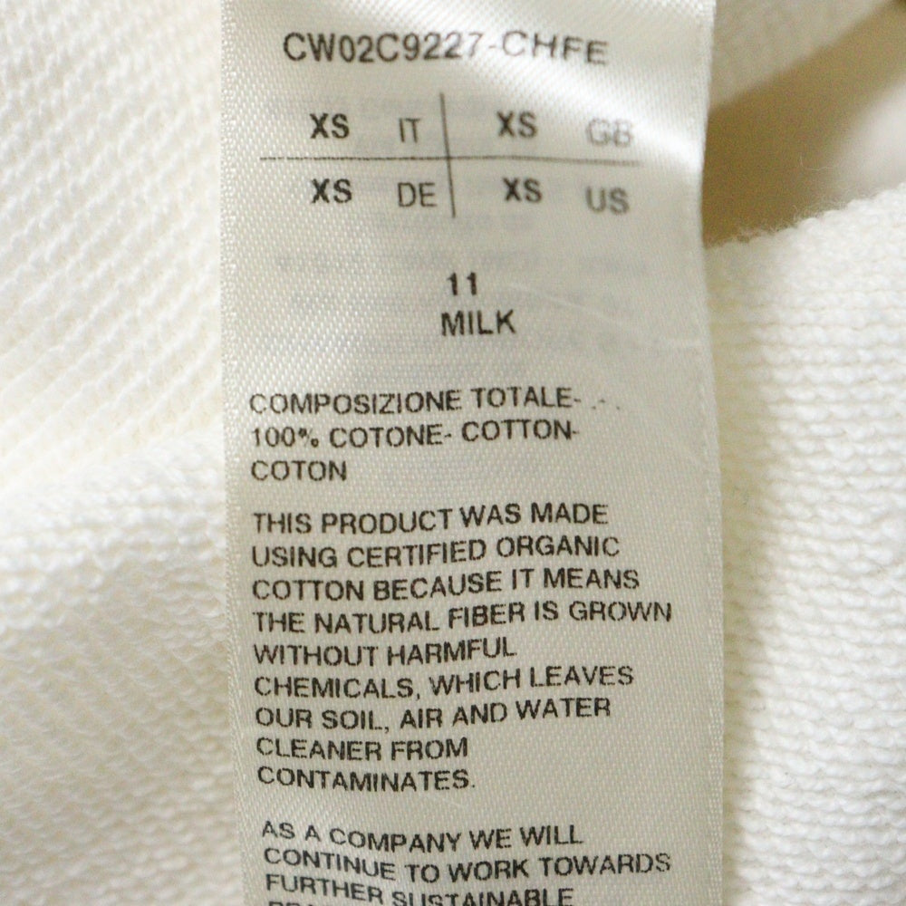 Rick Owens(リックオウエンス) ×Champion HOODED BODY チャンピオン ロゴ刺繍 プルオーバースウェットパーカー フーディー ロンパース キッズ CW02C9227-CHFE