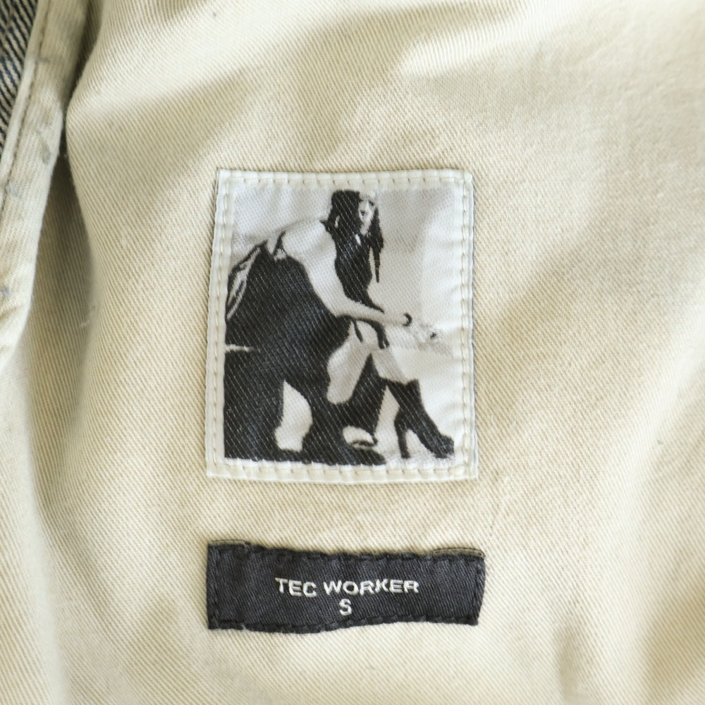 DRKSHDW(ダークシャドウ) TEC WORKER テックワーカー デニムジャケット Gジャン DS01D1704-DKY