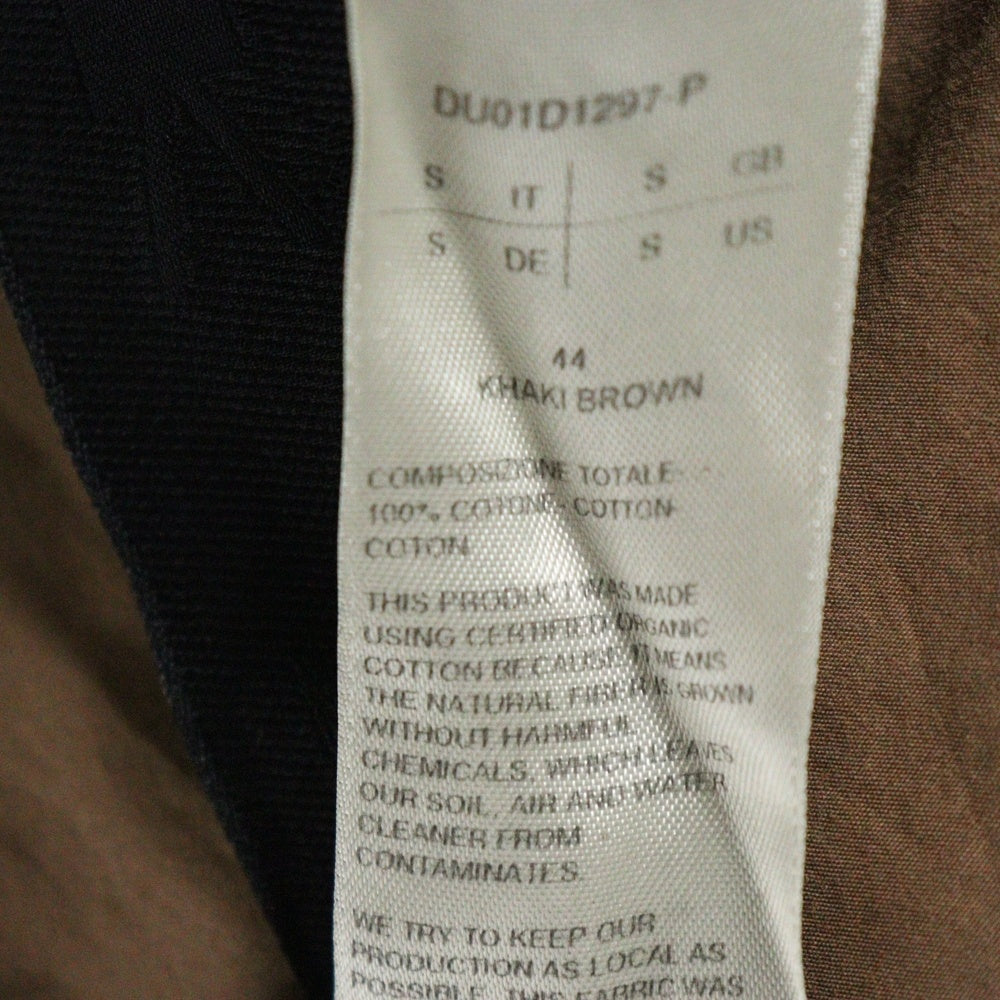 DRKSHDW(ダークシャドウ) JUMBO OUTERSHIRT ジャンボアウターシャツ 長袖シャツ ブラウン DU01D1297-P