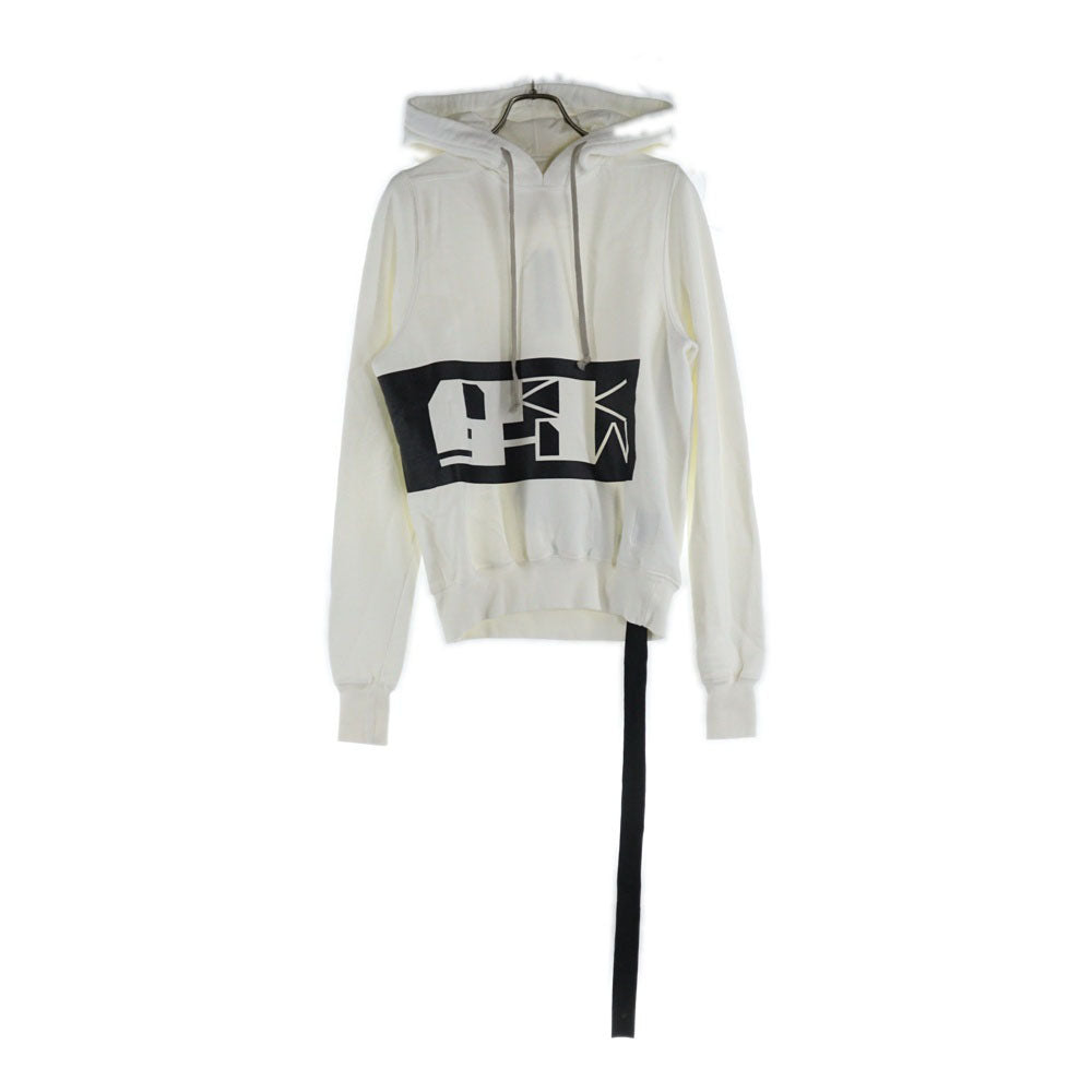 DRKSHDW(ダークシャドウ) HOODIE ロゴプリント プルオーバースウェットパーカー フーディー ホワイト DS01D1245-FEP2