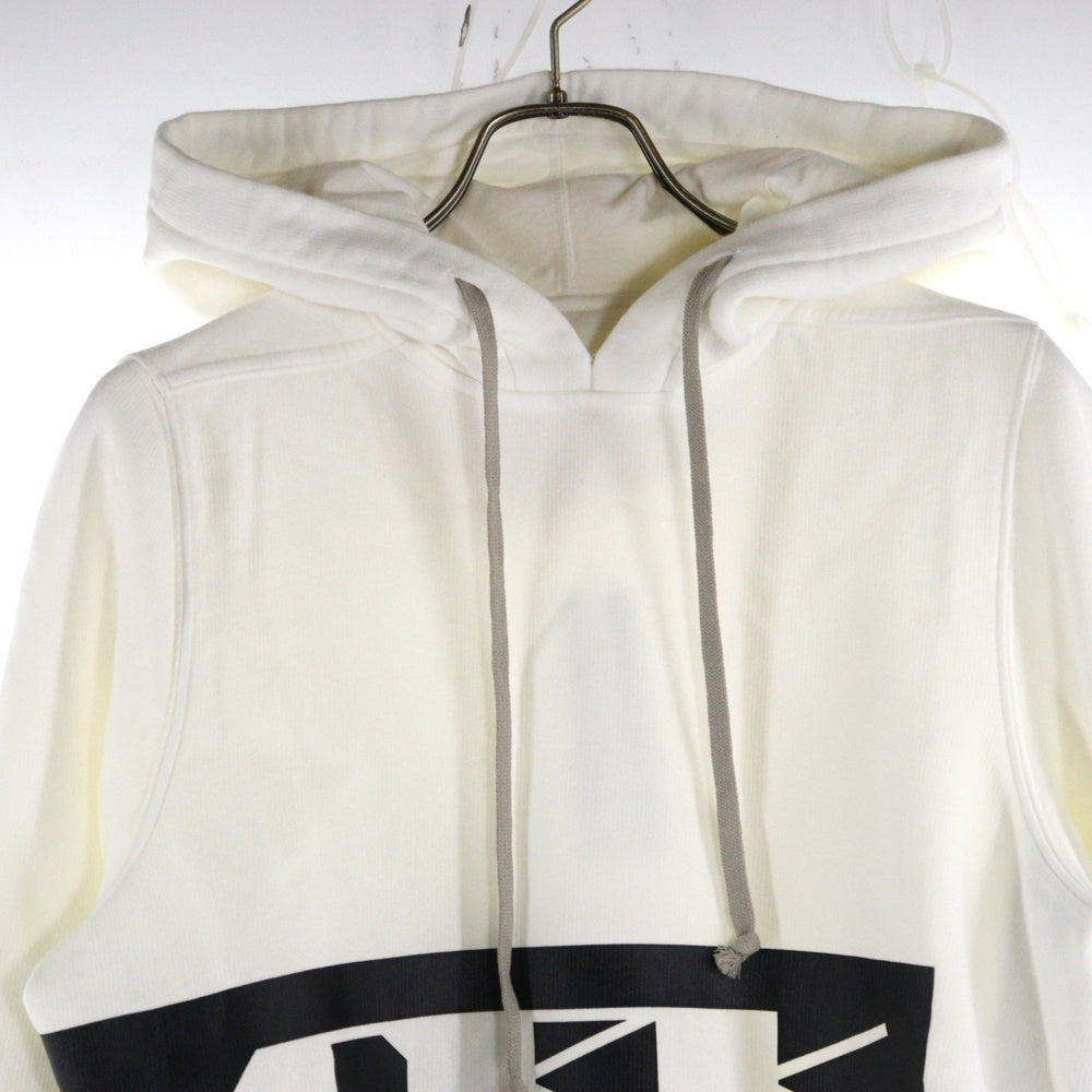 DRKSHDW(ダークシャドウ) HOODIE ロゴプリント プルオーバースウェットパーカー フーディー ホワイト DS01D1245-FEP2