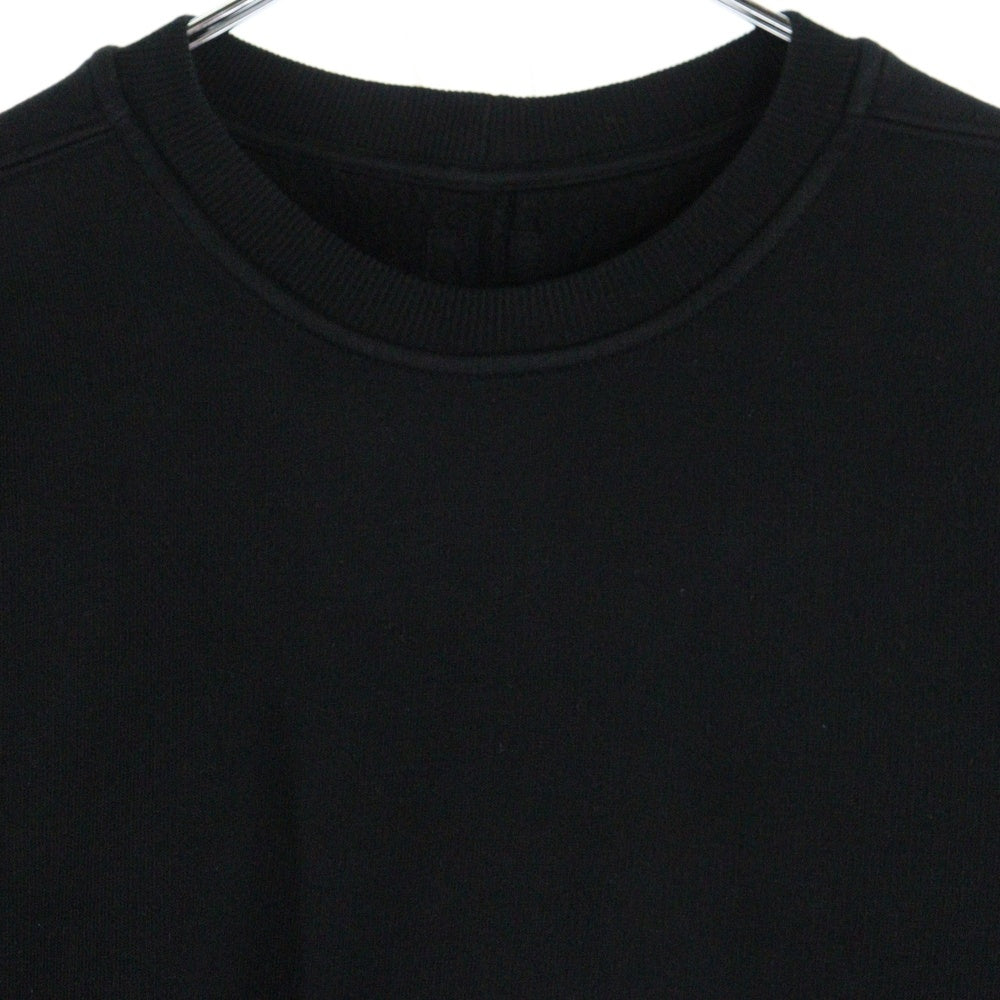 DRKSHDW(ダークシャドウ) 17SS SWEATSHIRT パッチ クルーネックスウェットトレーナー ブラック DU17S5270-FPAT1