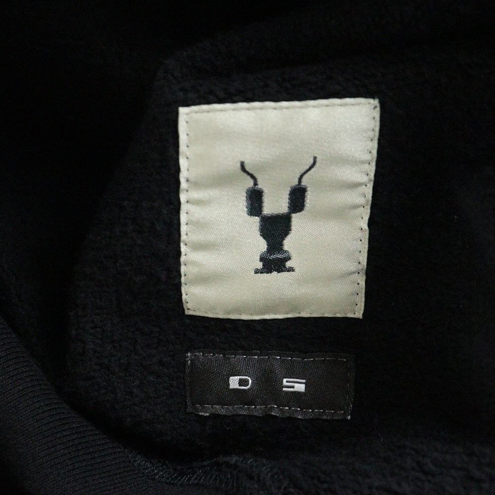 DRKSHDW(ダークシャドウ) 17AW SWEATSHIRT 刺繍 クルーネックスウェットトレーナー ブラック DU17F2270-FEMB